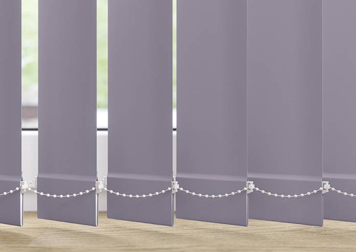 Trinity (Blackout), Lavender - Vertical Blind Slats - Image 3